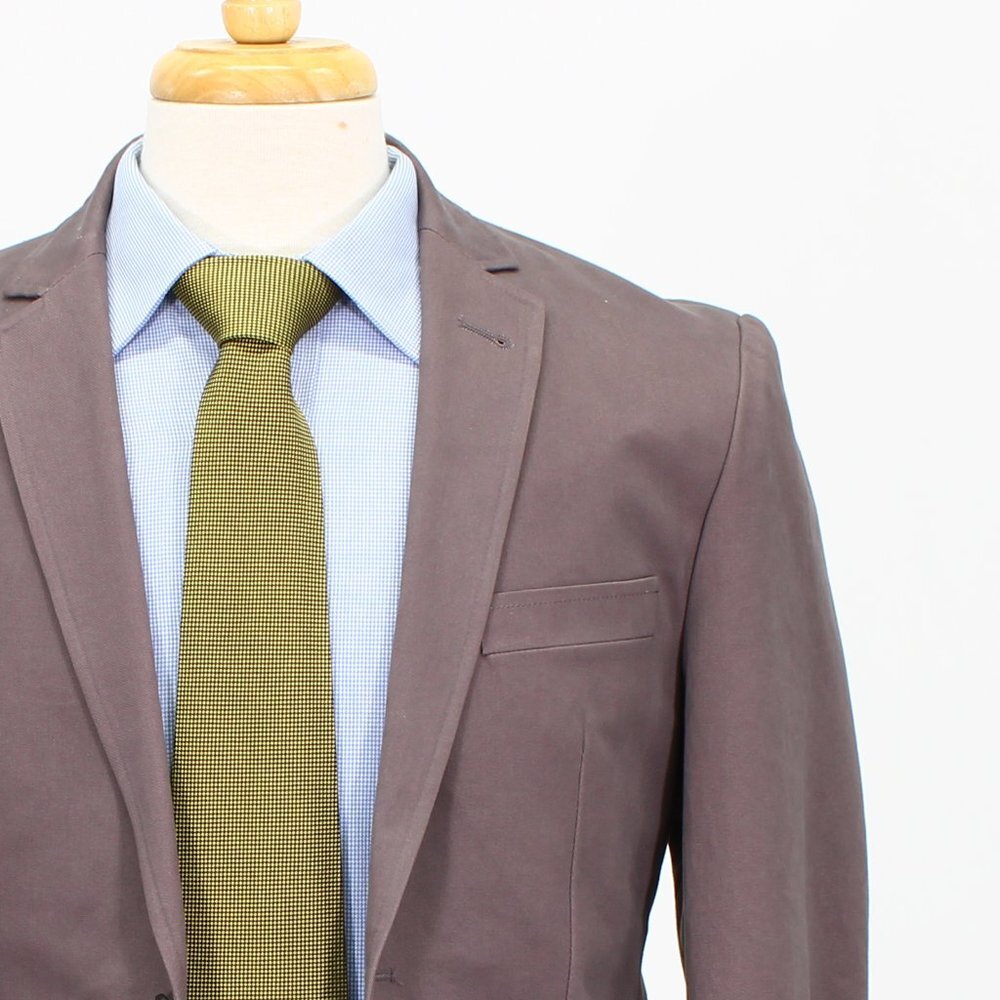 Combatant Gentlemen 38s Brown Solid 2-Button Spor… - image 5